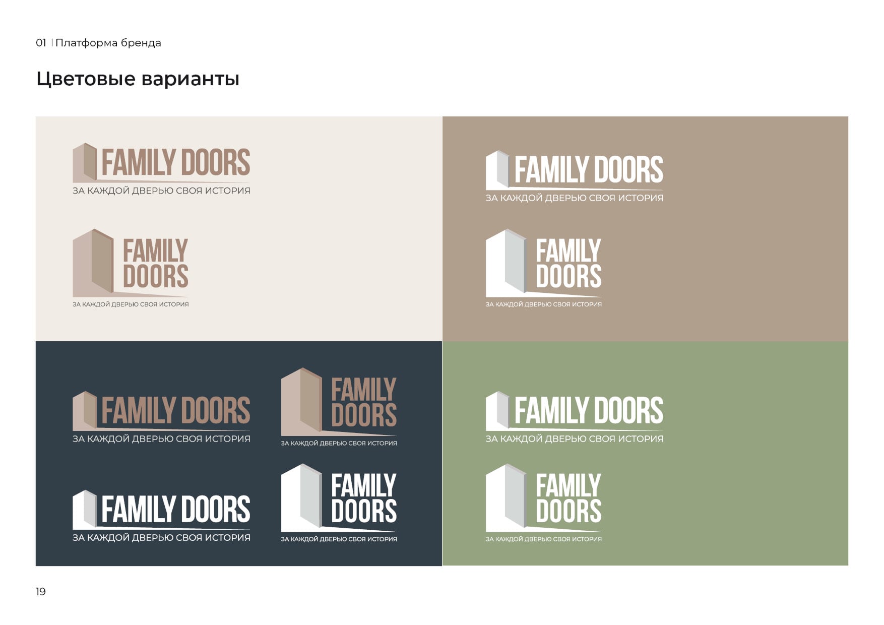 Фирменный стиль FAMILY DOOORS